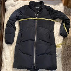 Lands End Primaloft Parka Coat Navy